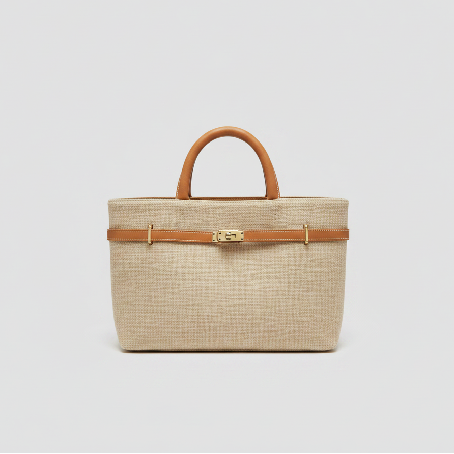 Panier Burlap Bag